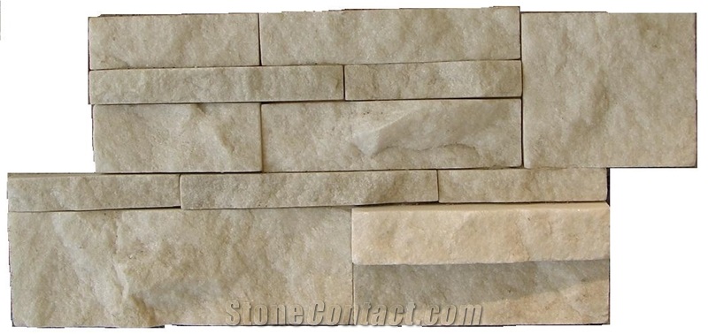 Water Filter Stone, White Slate Cultured Stone