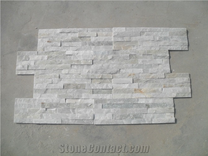White Quartzite Venner,Wall Cladding