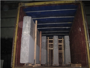 G603 Granite Big Slabs Load,China Grey Granite