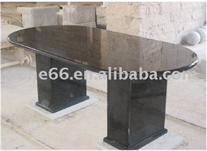 Black Natural Stone Table