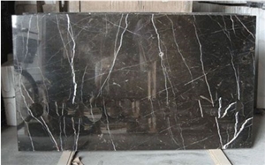 China Maron Marble Slab