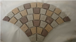 Fan Pattern Paving Stone