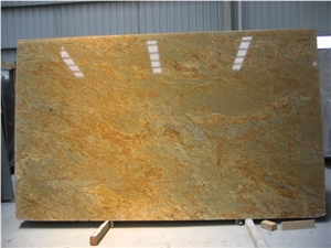 Kashimir Gold, India Yellow Granite Slabs & Tiles