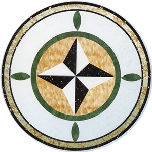 Medallion Marble Pattern