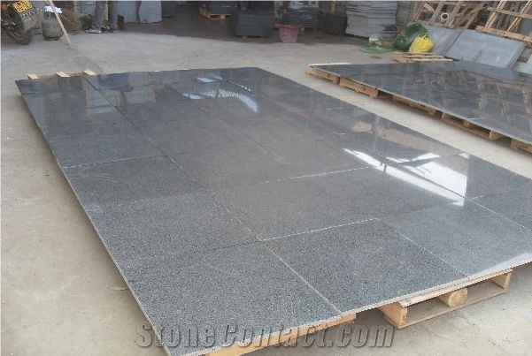 Polished G654 Granite Slabs & Tiles,China Black Granite