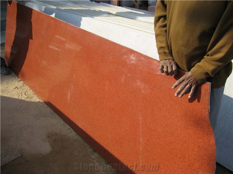 Lakha Red Granite Slabs, Lakha Red Granite Tiles