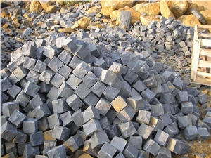 Black Basalt Paving,Cobble Stone
