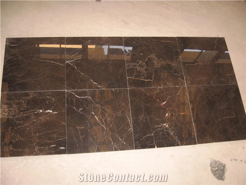 Brown St. Laurent, Brown St Laurent Marble Tiles-Polished 30x60x1cm Panels for Wall and Floorings, Skirting , Holly Coffe Color Marble