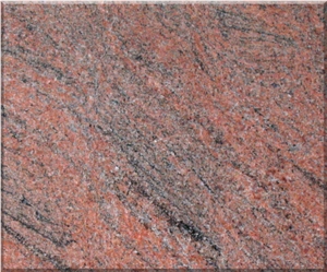 Multicolor Red Granite Tile
