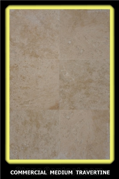 Commercial Medium Travertine Tile,Turkey Beige Travertine