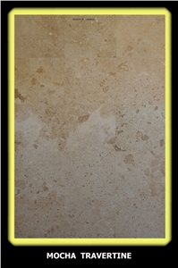 Mocha Travertine Slabs & Tiles, Turkey Brown Travertine