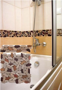 Bathroom Pebble Tile