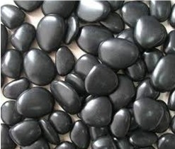 Black Polished Pebble