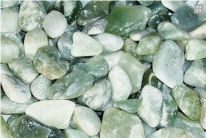 Gravel Pebble, Green Marble Pebbles