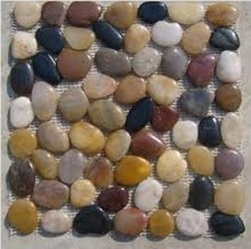 Mixed Pebble on Mesh