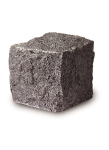 China Granite G654 Natural Splitted Cube,China Black Granite Cobbles