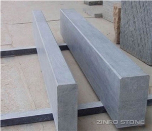 China Granite G654 Padang Dark Kerb Flamed Finish, G654 Black Granite Kerbs