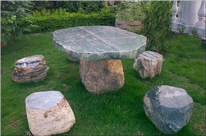Stone Table,Green Granite Table