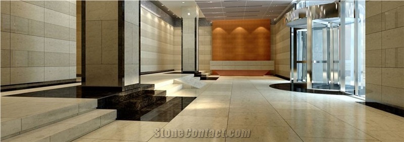 Beige Marble Wall and Floor Tiles