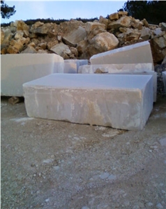Beige Limestone Blocks