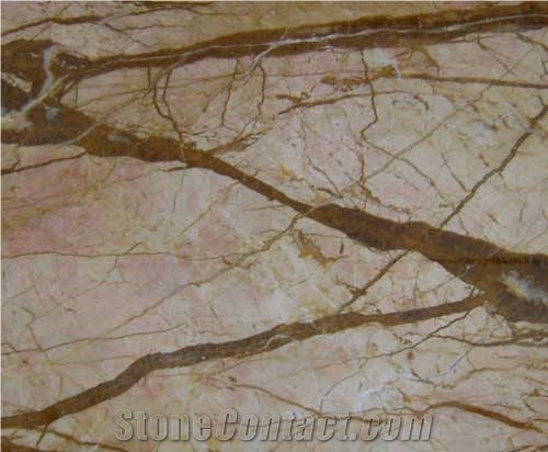 Golden Sunset Marble Slabs & Tiles, Turkey Pink Marble