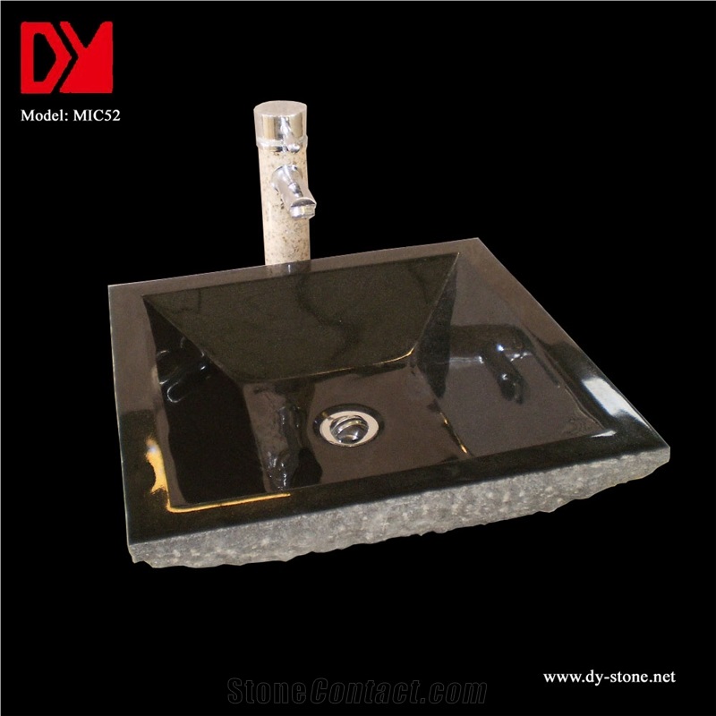 Shanxi Black Granite Sink Mic052