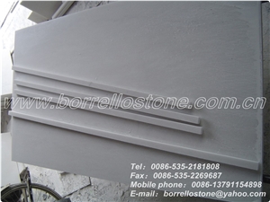 China White Marble Border Line