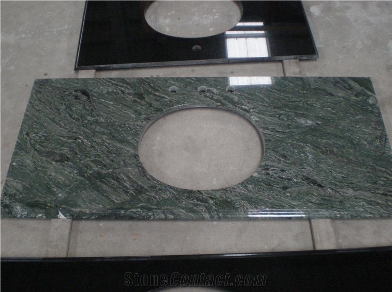 Green Jadeite Granite Vanity Top