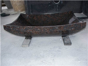 Catseye Wash Basin, Catseye Brown Granite Wash Basin