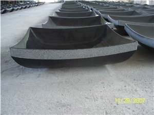 China Black Basins, Shanxi Black Granite Basins