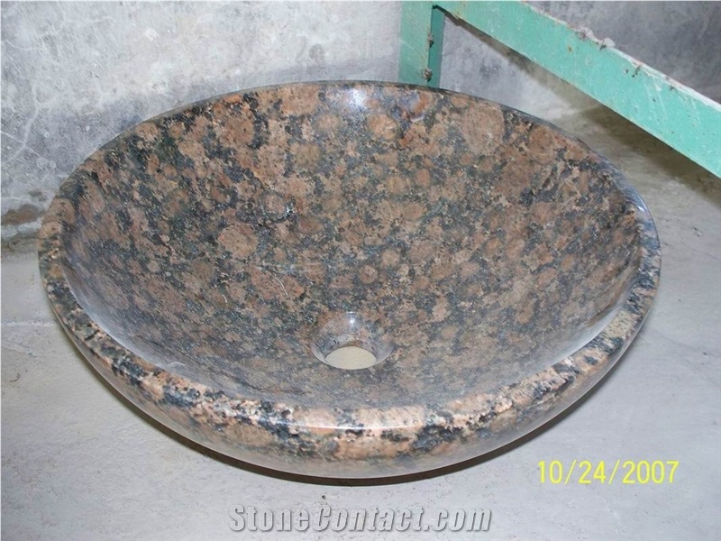 Brown Granite Wash Basins
