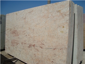 Ivory Cream Granite Slabs, India Beige Granite
