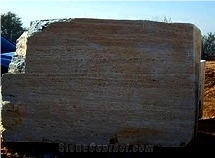 Noce Travertine Vein Cut Travertine Blocks, NOCE Travertine Block