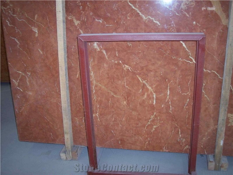 Rosso Alicante Marble Slab,Spain Red Marble