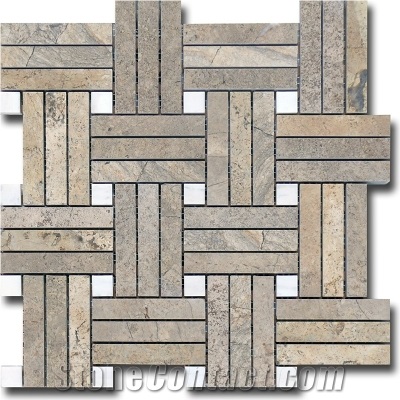 Beige Marble Mosaic Tile