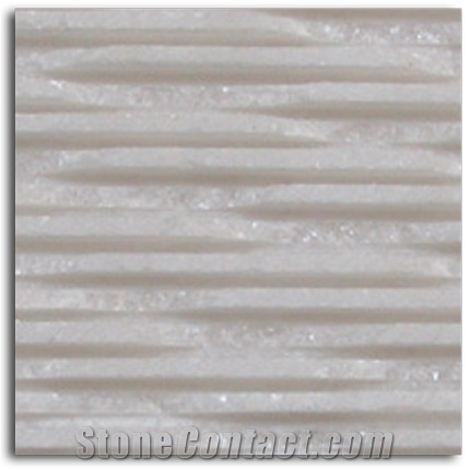 Vietnam Crystal White Marble Walling Panel Tile
