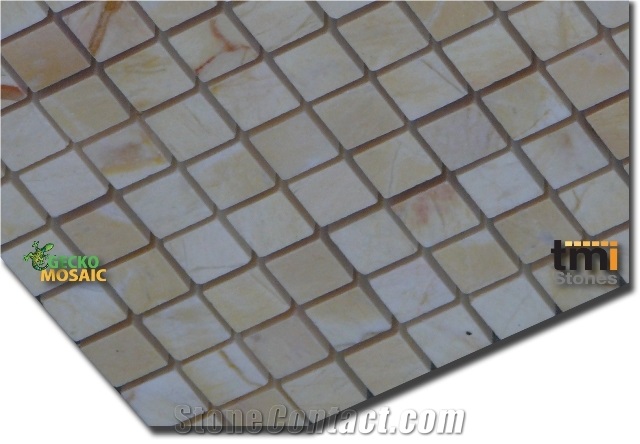 Yellow Marble Mosaic Tile