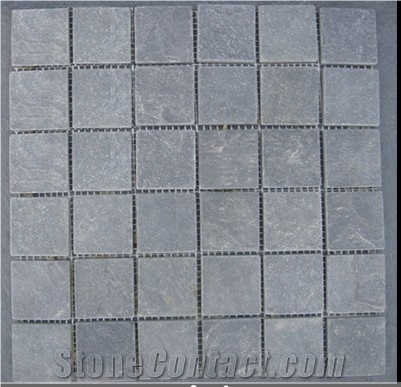 China Slate Mosaic, Grey Slate Mosaic