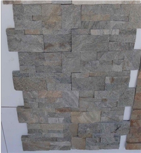 Ledge Stone Wall Tile, Grey Slate Ledge Stone