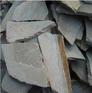 Slate Outdoor Flagstone, Beige Slate Flagstone