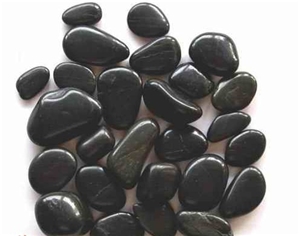 Small Pebble Stone, Black Slate Pebble Stone