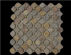 Yellow Slate Mosaic