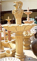 Beige Marble Fountains