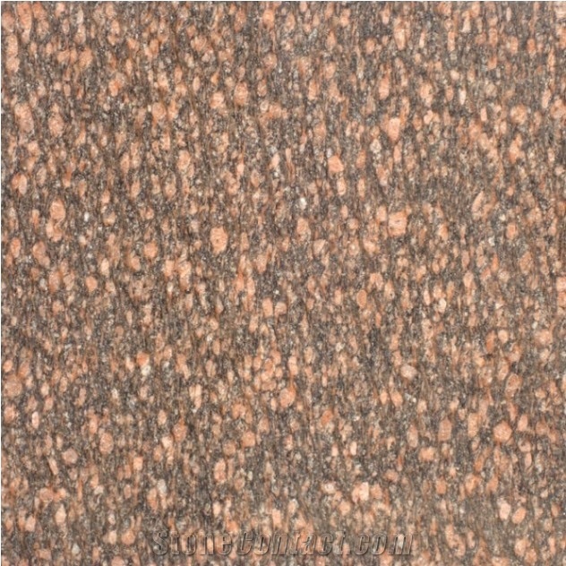 Cats Eye Granite Tile, India Red Granite
