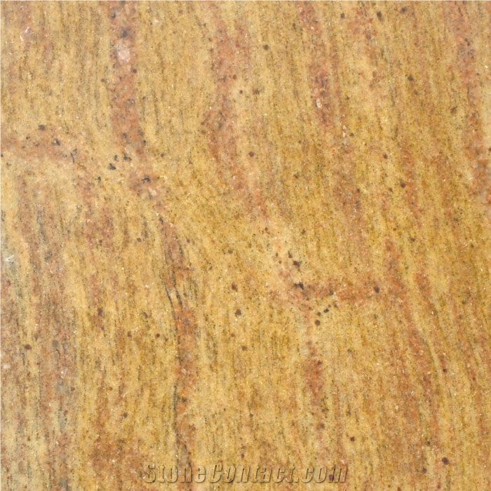 Madura Gold Granite Tile, India Yellow Granite