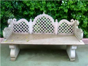 Traditional Carved Marble Furnitue, White Marble Furniture
