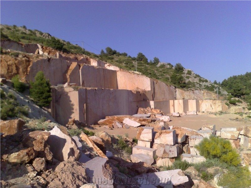 Beige Marble Blocks