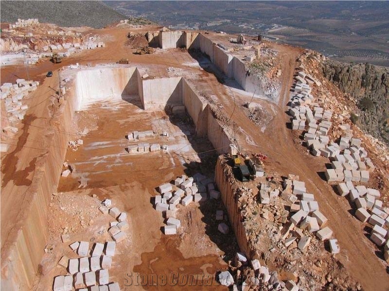 Beige Marble Blocks