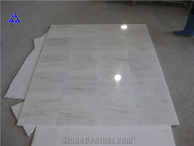 China Cheap East White Marble Tile