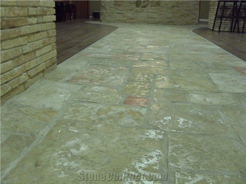 Jerusalem Pink Limestone Tile from Israel